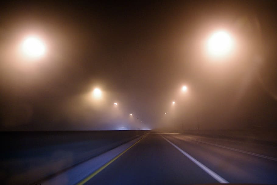 dawn, street lights, tabitha, transportation, road, illuminated HD wallpaper