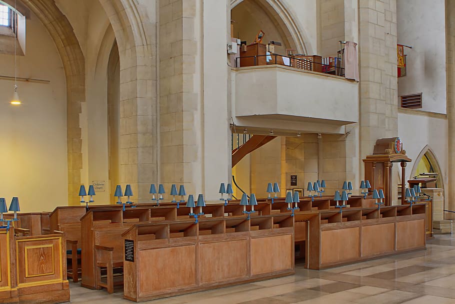 guildford, cathedral, surrey, church, religion, praying, england, HD wallpaper