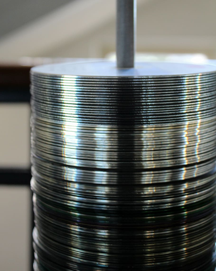 cd, cd cd rom, spindle, mirroring, compact disc, data, metal HD wallpaper