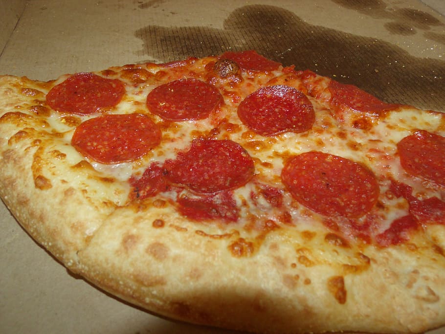 pizza, pepperoni, mozzarella, tomato, cheese, food, italian HD wallpaper