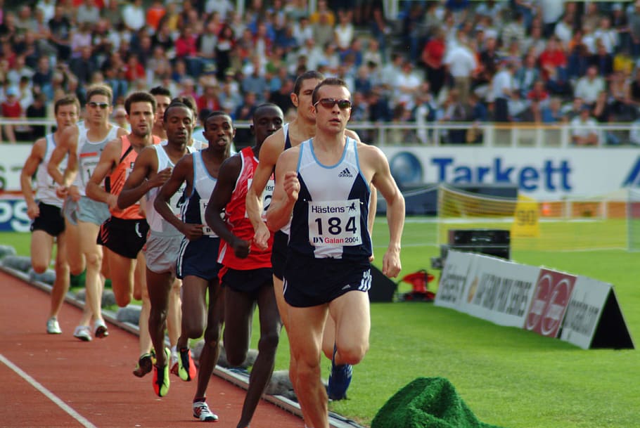 sprinter contest, runner, athletics, sport, competition, athlete HD wallpaper
