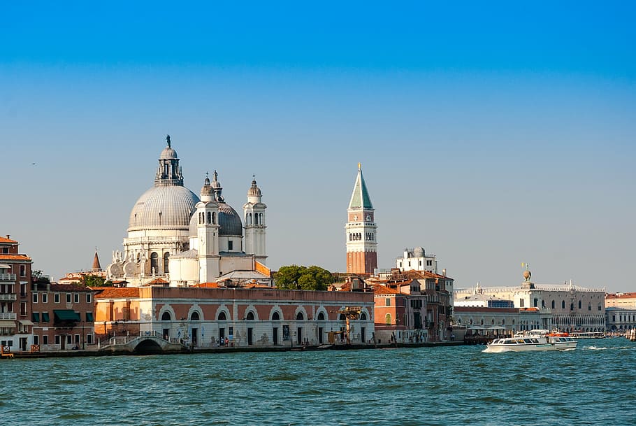 venice, the sun, holidays, clouds, sky, landscape, summer, weather HD wallpaper