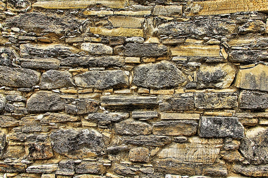 stone surface, wall, texture, structure, background, grey, pattern HD wallpaper