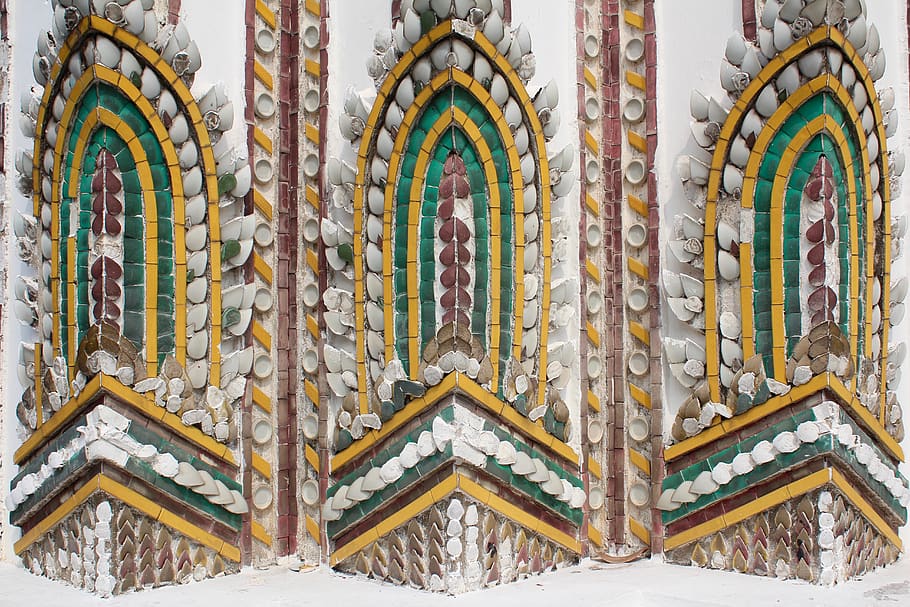 mosaic, tiles, colorful, pattern, ceramic, wall, artfully, decorative HD wallpaper
