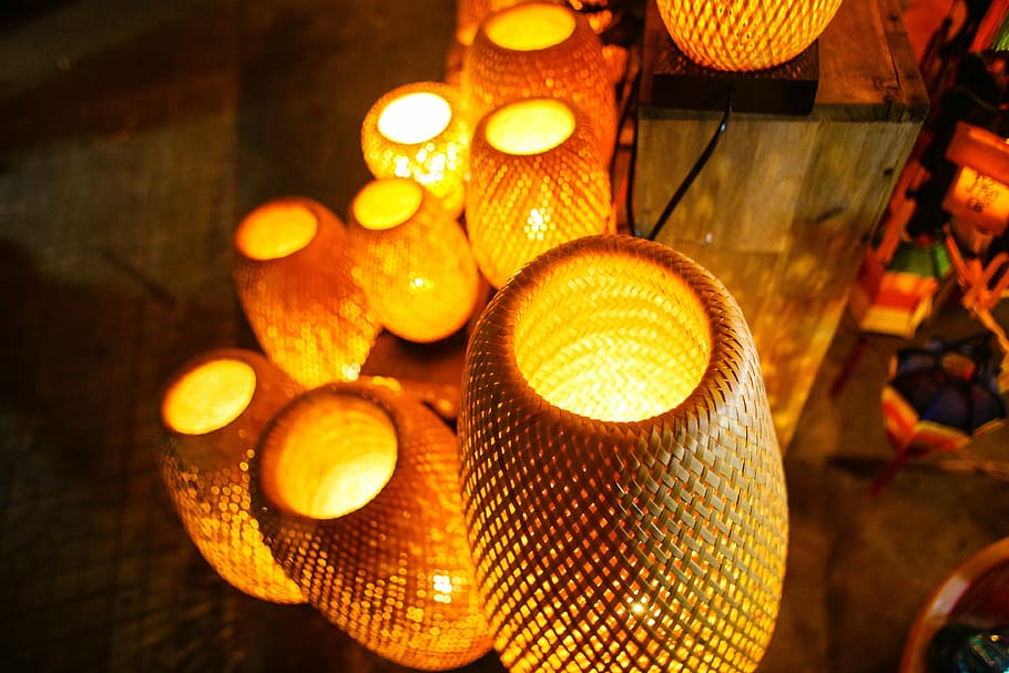 Lantern, Hoi An, Vietnam, Culture, Light, indochina, illuminated, HD wallpaper