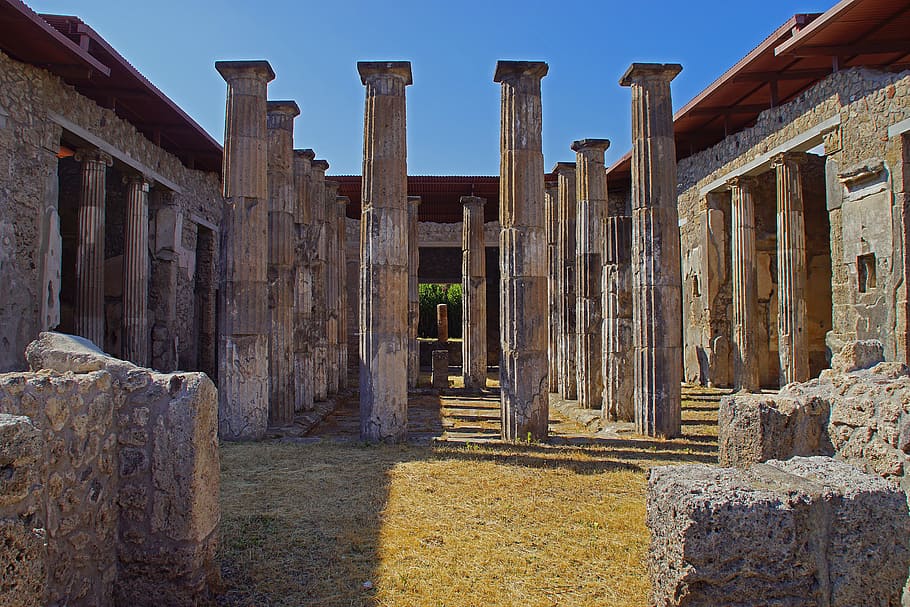 Pompei, Villa, Antique, Ruin, Heritage, italy, pompeii, ancient ruins