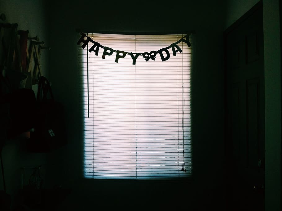 dark, room, window, light, hanging, indoors, no people, curtain HD wallpaper