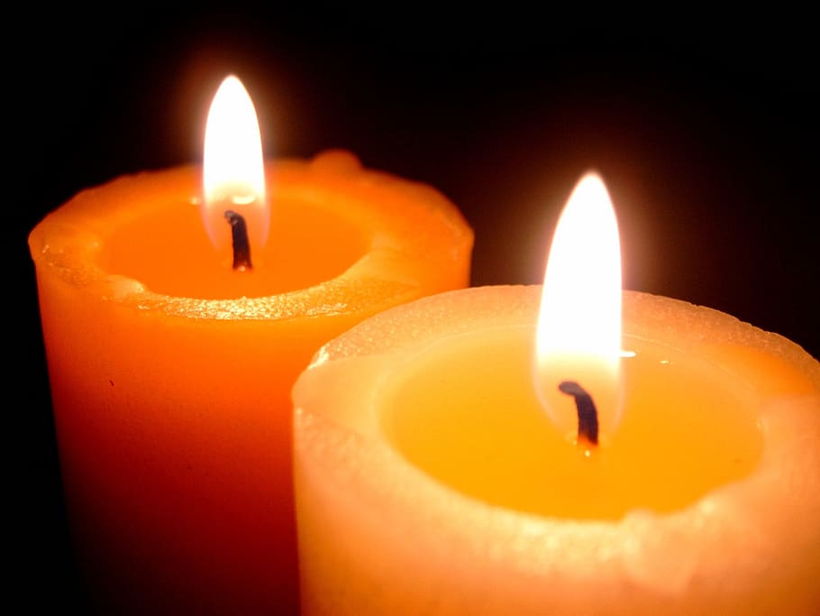 candles, flame, light, fire, candlelight, wax, illuminate, burn HD wallpaper
