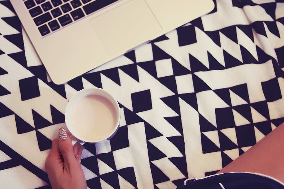 person holding white ceramic mug filled with white liquid, coffee - Drink HD wallpaper