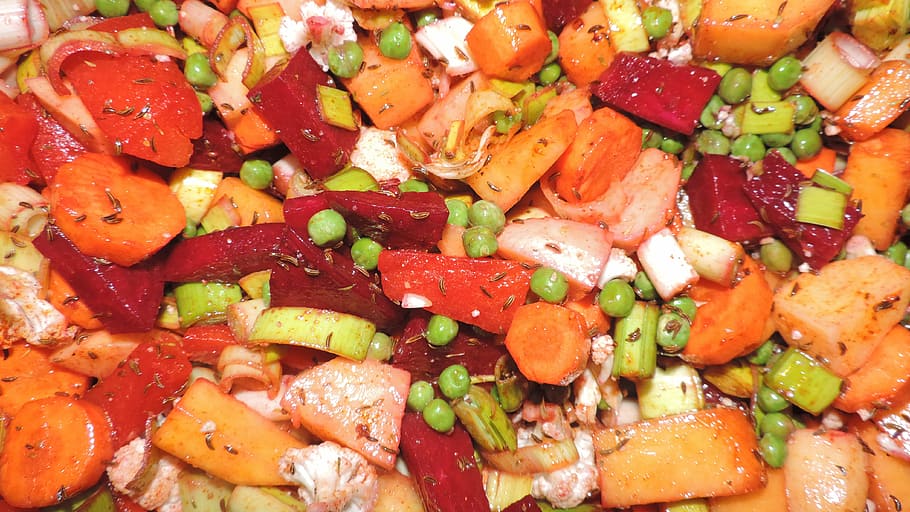 vegetables, healthy, vitamins, beetroot, paprika, sweet potato HD wallpaper