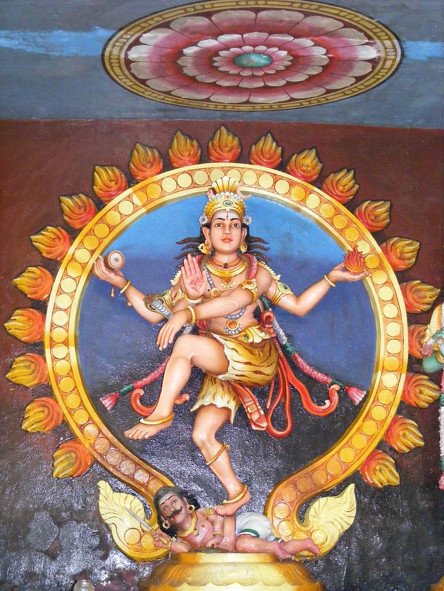 photo of Hindu deity poster, Shiva, Hindu, Goddess, Mythology, HD wallpaper