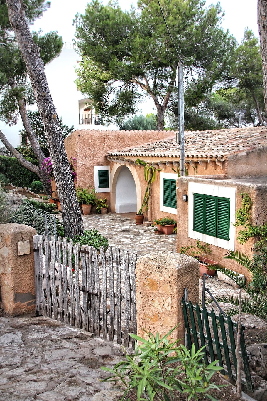 Mallorca, Finca, Holiday, Home, landscape, south, mediterranean, HD wallpaper
