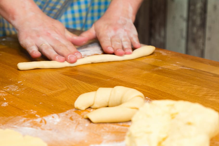 bake, ingredients, form, prepare, dough, kitchen, preparation