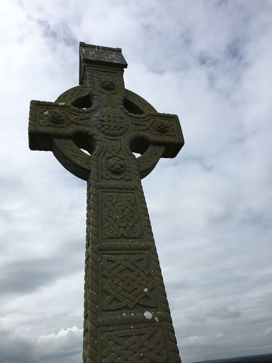 cross, stone, cemetery, tombstone, old, century, england, historically HD wallpaper