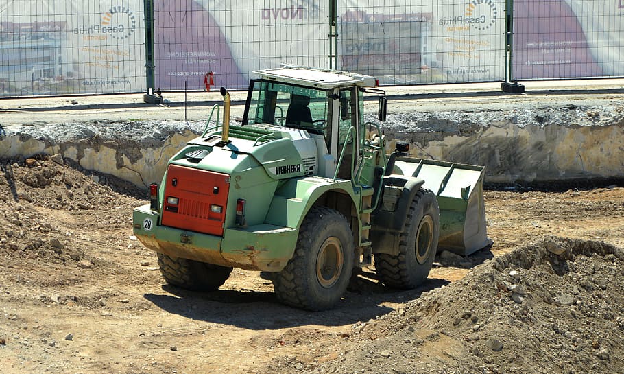excavators, excavator driver, heavy appliance, mature, profile