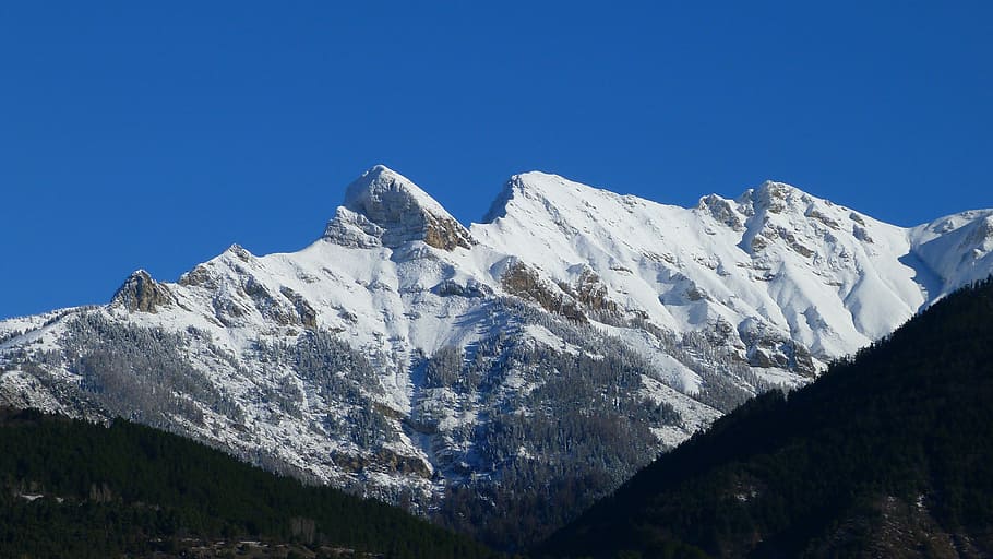 landscape, mountain, alps, winter, snow, cold temperature, scenics - nature HD wallpaper