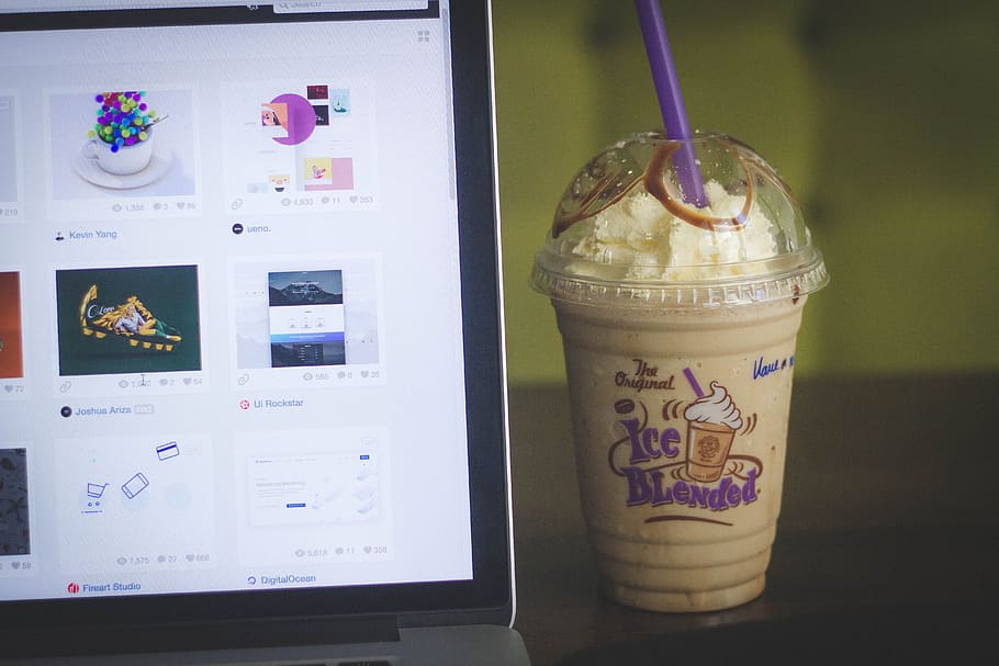 laptop, apple, macbook, computer, browser, research, study HD wallpaper
