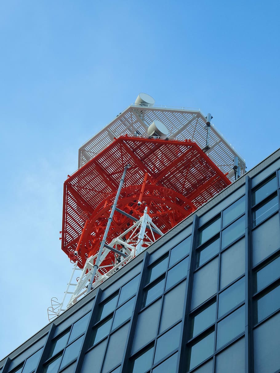 gsm, tower, antenna, communication, broadcasting, telecommunications HD wallpaper