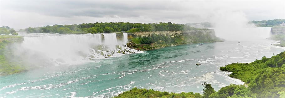 niagara falls, canada, nature, waterfall, tourism, ontario HD wallpaper