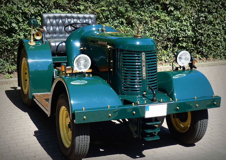 Tractors, Oldtimer, Agriculture, museum piece, tug, old tractor HD wallpaper