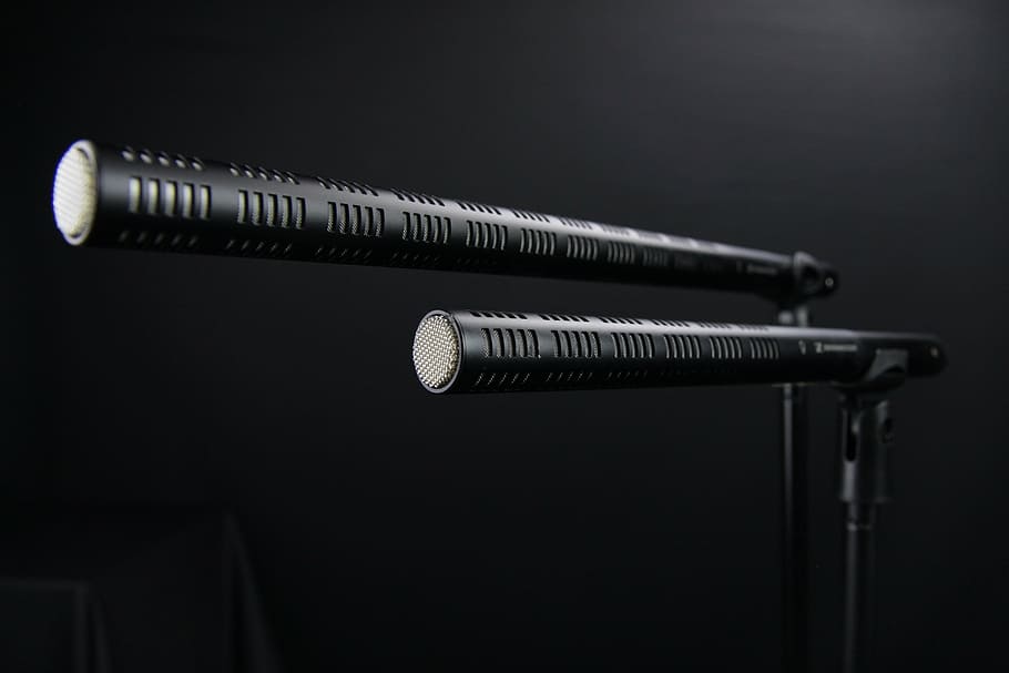 microphone, shotgun, audio, recording, television, location HD wallpaper