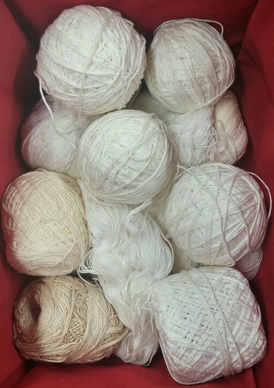 yarn, skein, wool, craft, knit, crochet, knitting, material HD wallpaper