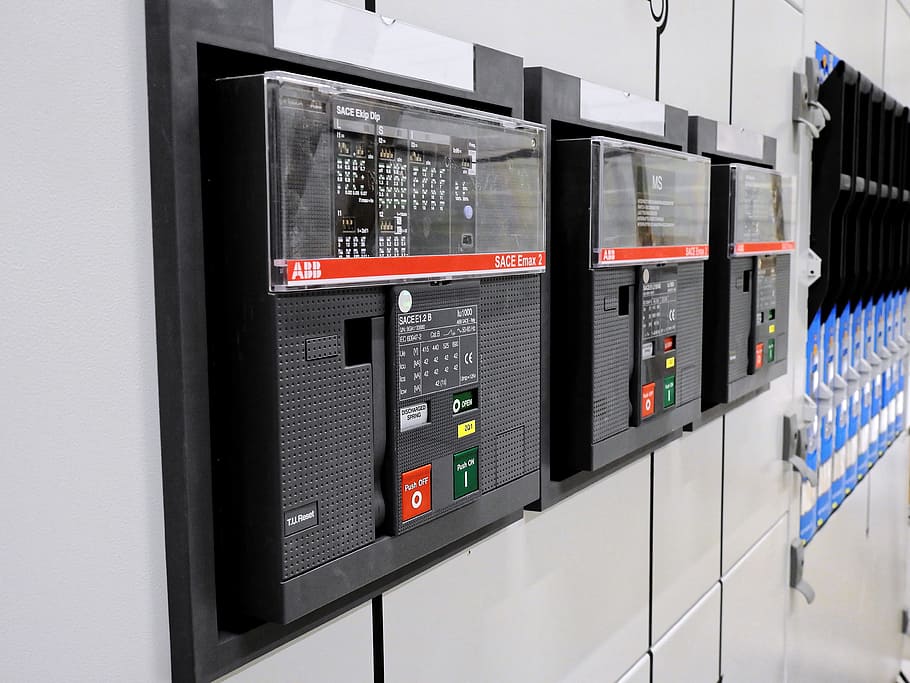 HD wallpaper: Switchgear, Control Cabinet, electro distributor, elektrik,  current | Wallpaper Flare