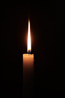 Digital, Graphics, Candle, Flame, Grief, light, dark, mood HD wallpaper