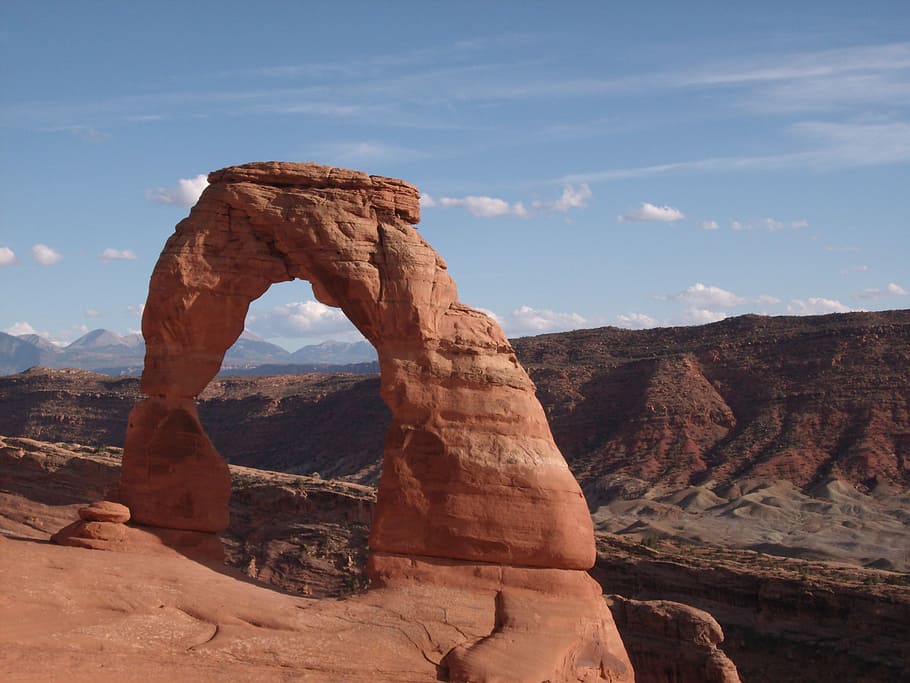 Moab, Delicate, Arch, National, Scenic, park, rock, utah, arches HD wallpaper