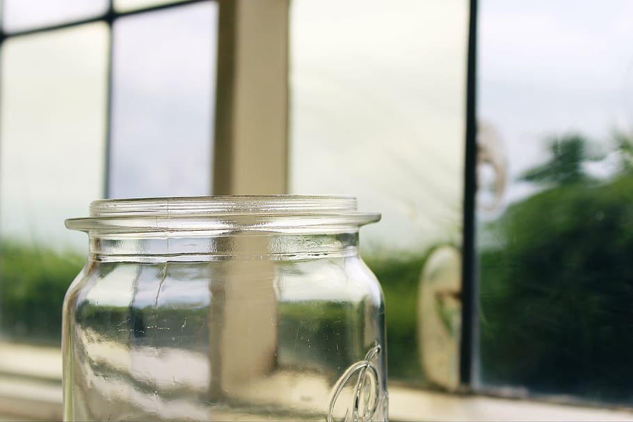 window, glass, vessel, deco, decoration, storage, container HD wallpaper