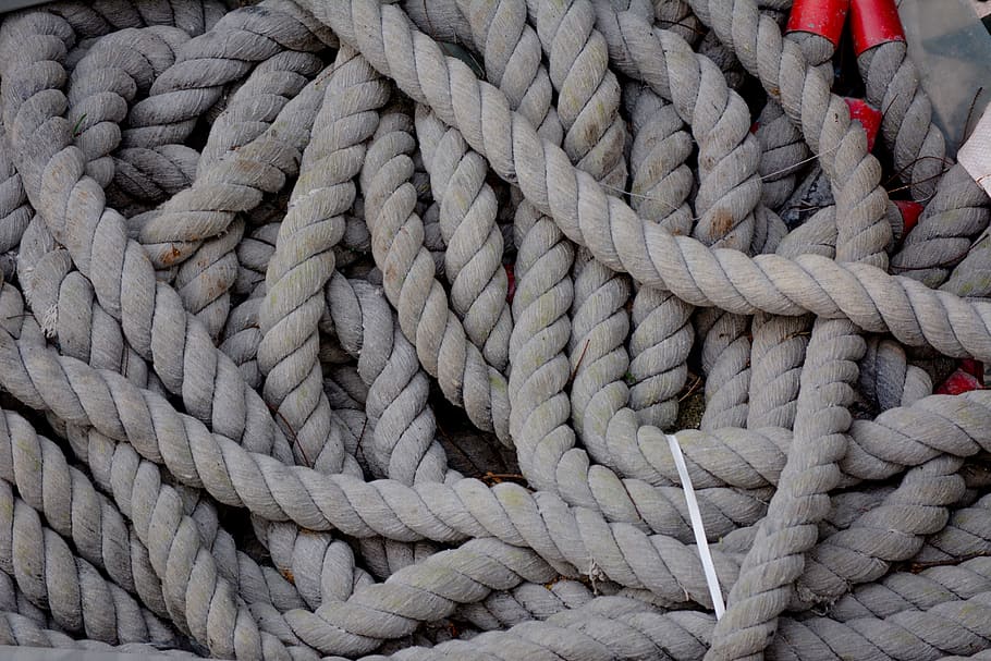 rope, abstract, texture, no people, strength, close-up, day HD wallpaper