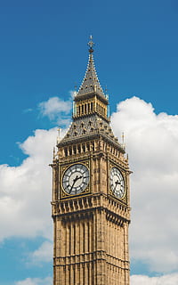 Big Ben, London, Tower Clock, London, time, building, clocktower HD wallpaper