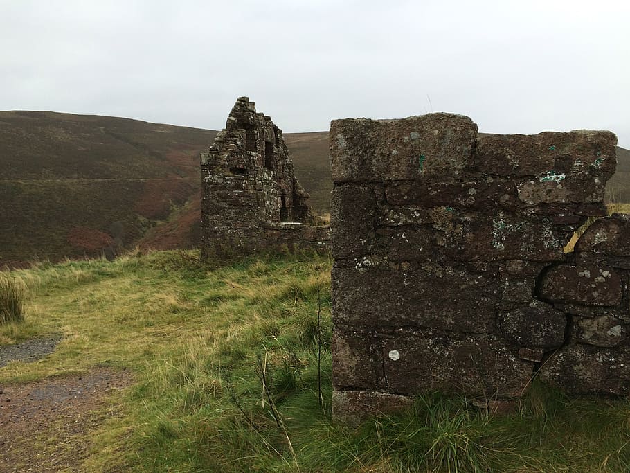shack, highlands, scotland, history, the past, ancient, architecture HD wallpaper