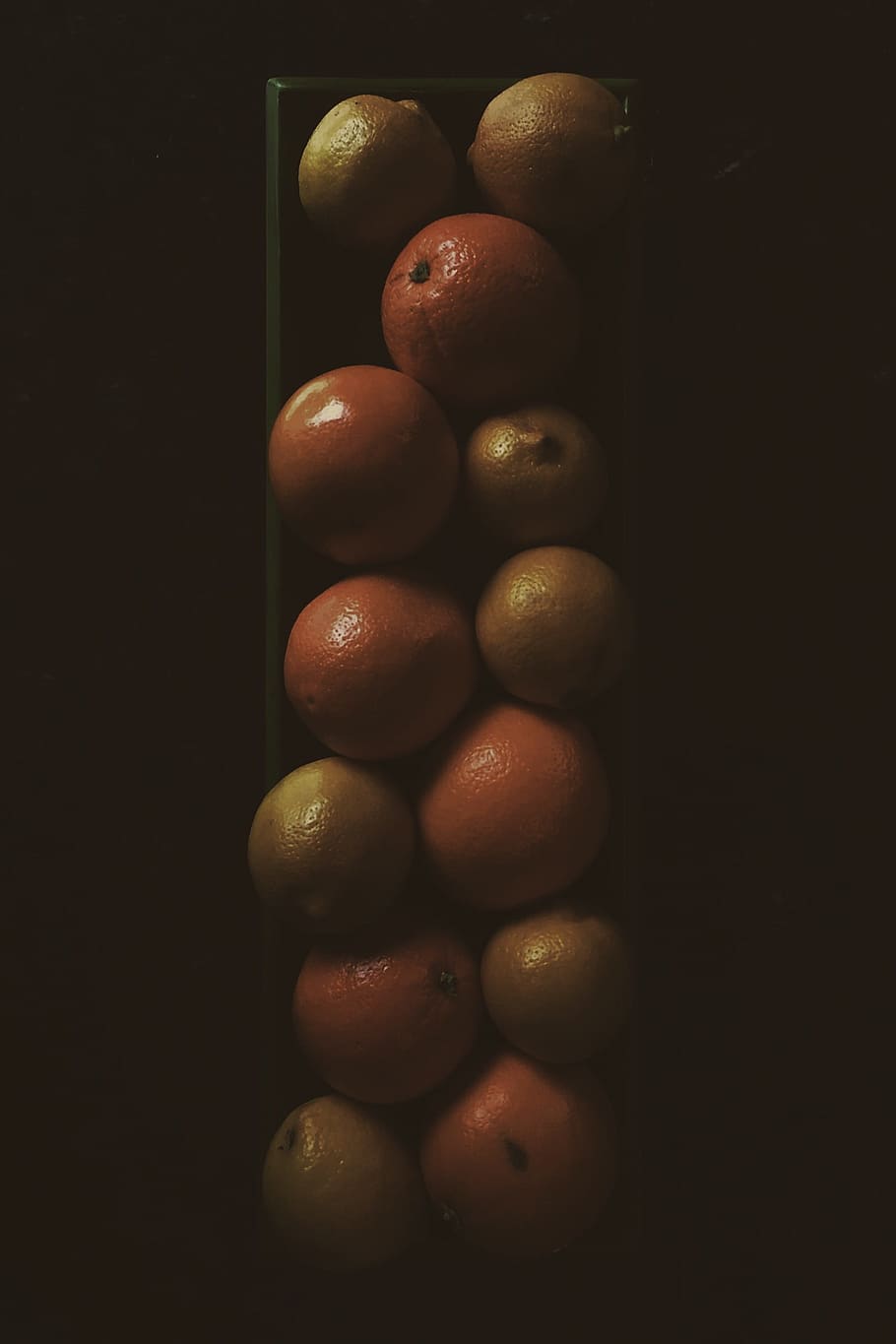 pile of citrus fruit, bunch of fruits, orange and lemon, food HD wallpaper