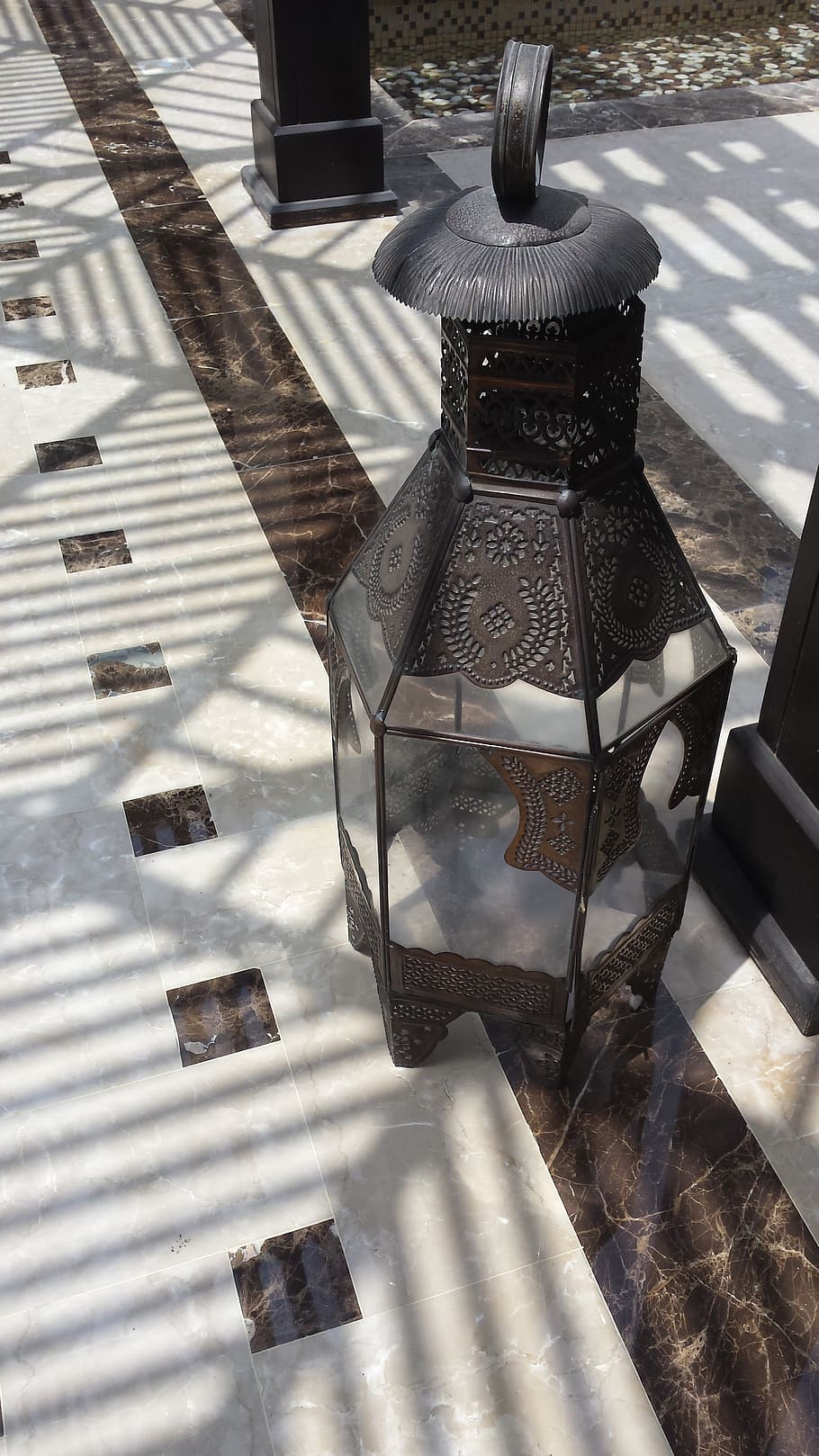 lamp, lantern, emirates, arabic style, decor, chair, no people HD wallpaper