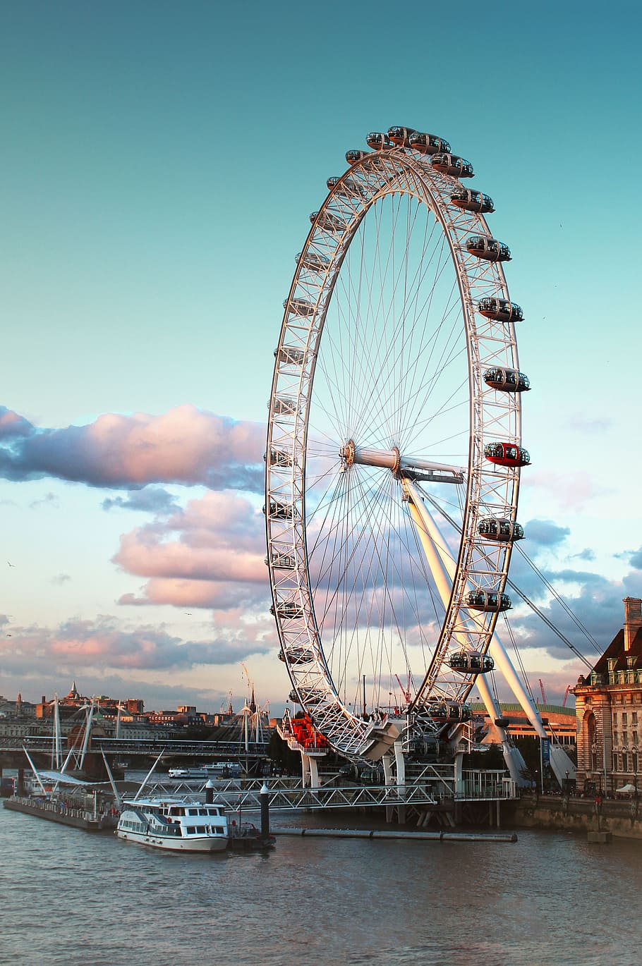 HD wallpaper: London Eye, London, england, trip, clouds, sky, water, heaven  | Wallpaper Flare