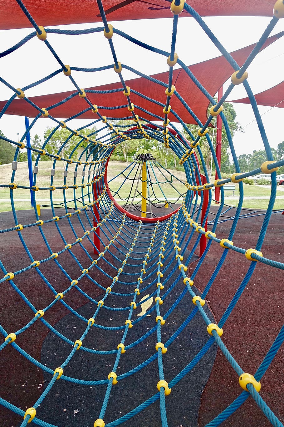 playground, climbing, frame, exploration, equipment, park, fun HD wallpaper