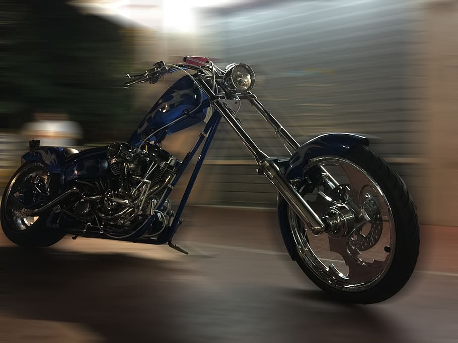 motorcycle, motion, transportation, indoors, no people, mode of transportation HD wallpaper