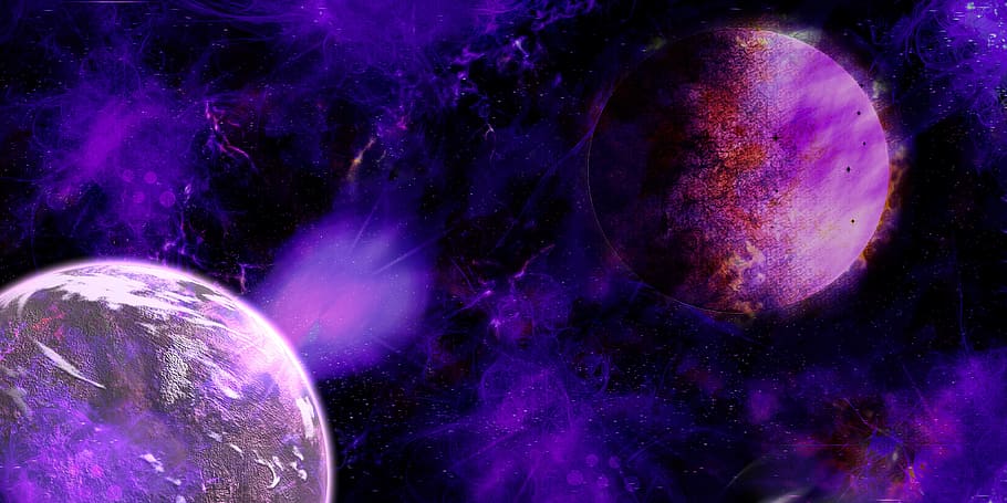 planet, astronomy, space, galaxy, moon, background, science HD wallpaper