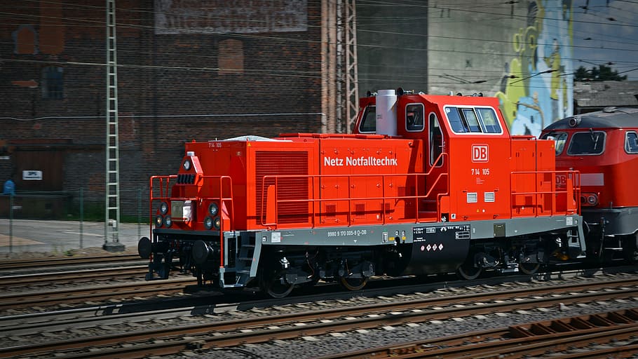 db, loco, freight transport, train, railway, deutsche bundesbahn HD wallpaper