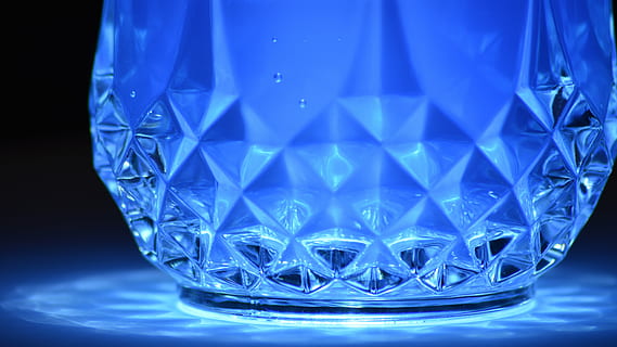 abstract, art, blue, bokeh, bright, crystal, crystal clear HD wallpaper