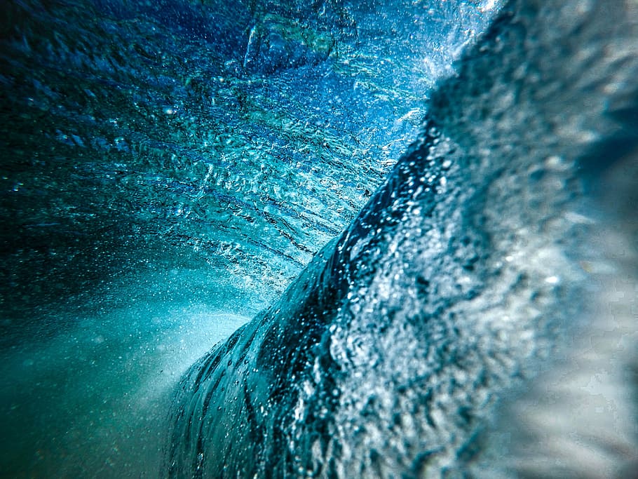 sea wave, ocean, water, waves, blue, liquid, aqua, nature, backgrounds HD wallpaper