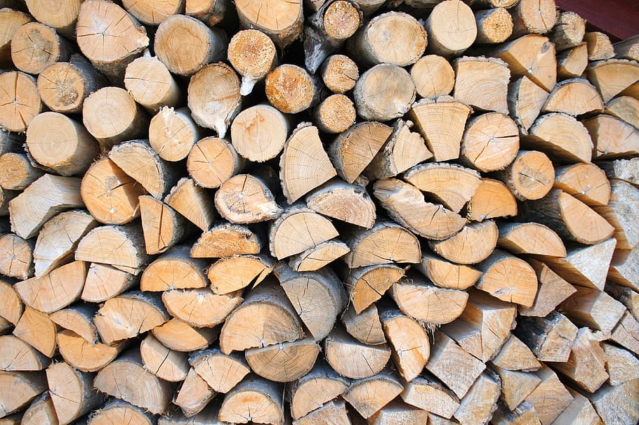 wood, structure, background, log, large group of objects, timber HD wallpaper