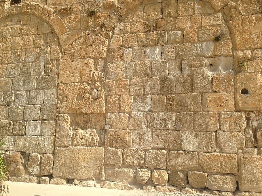 Jerusalem Israel, Jerusalem Stone, brick wall, western wall jerusalem, HD wallpaper