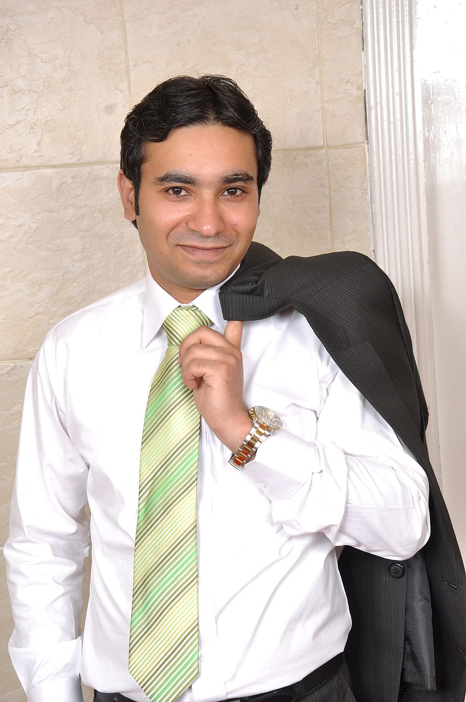 man holding black suit jacket, office, manager, businessman HD wallpaper