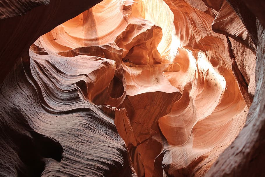 Canyon X Page Arizona AZ dracoyr, Antelope Canyon at daytime HD wallpaper