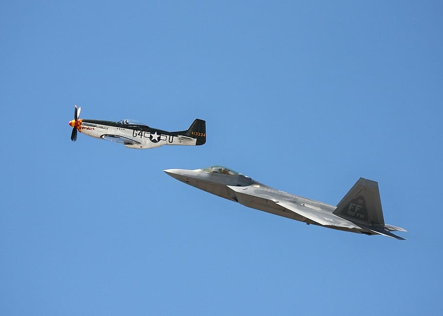 two white and gray monoplanes, reno airshow, airplanes, air show, HD wallpaper