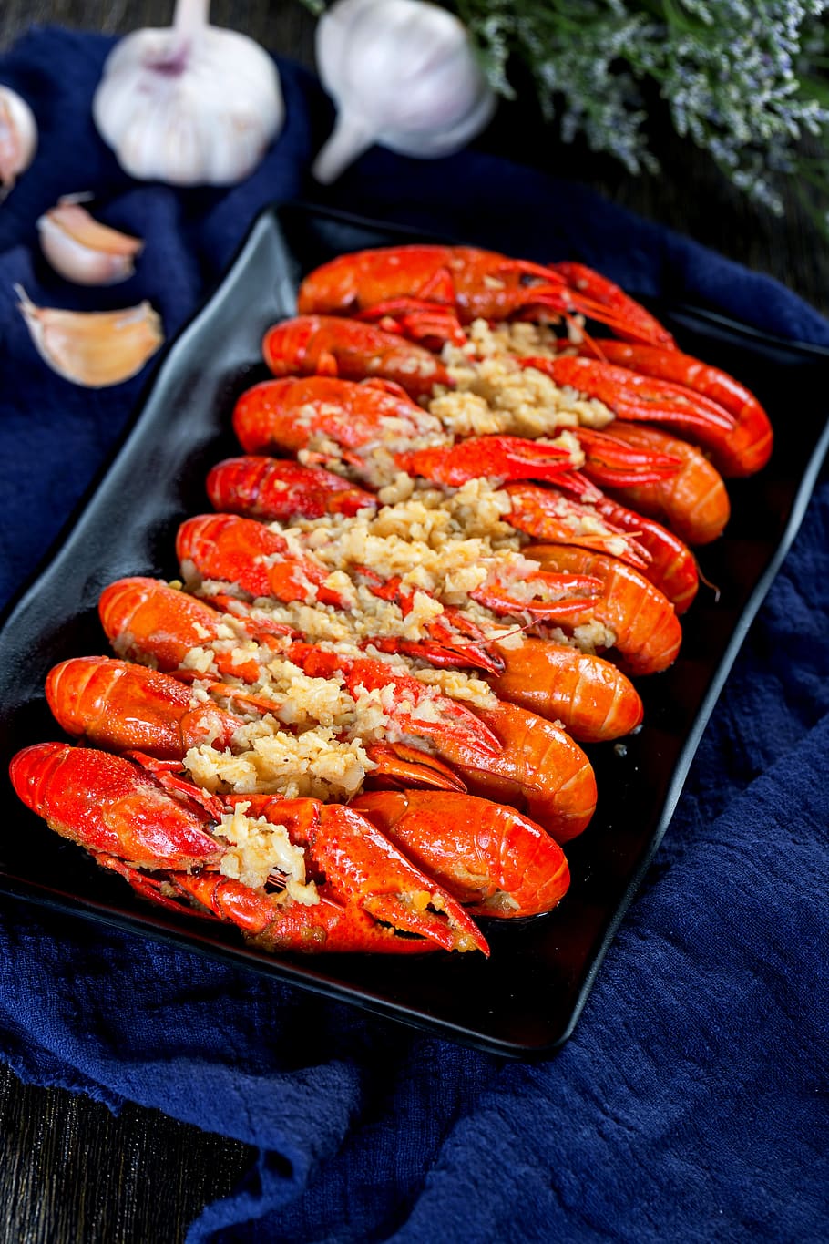 crayfish, shrimp inspector gadget, food and drink, freshness HD wallpaper