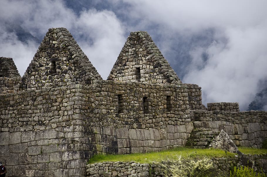 Hd Wallpaper Stone Fortress Inca Architecture Machu Picchu Peru