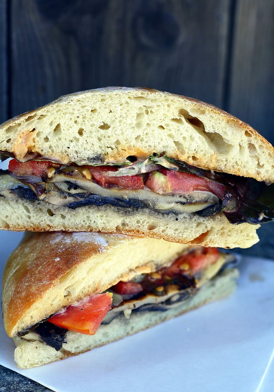 HD wallpaper: Sandwich, Vegetarian, Healthy, Panini, fresh, food ...